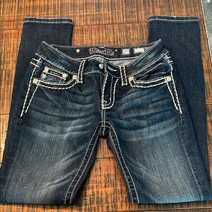 Miss Me Women's Indigo Boot Cut Jeans